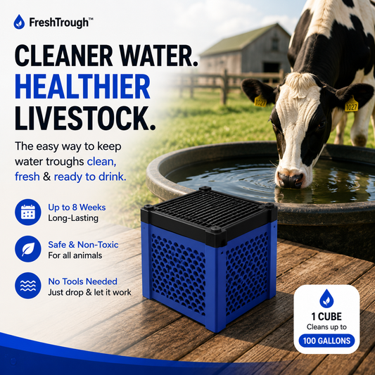 FreshTrough™ Livestock Water Purifying Cube