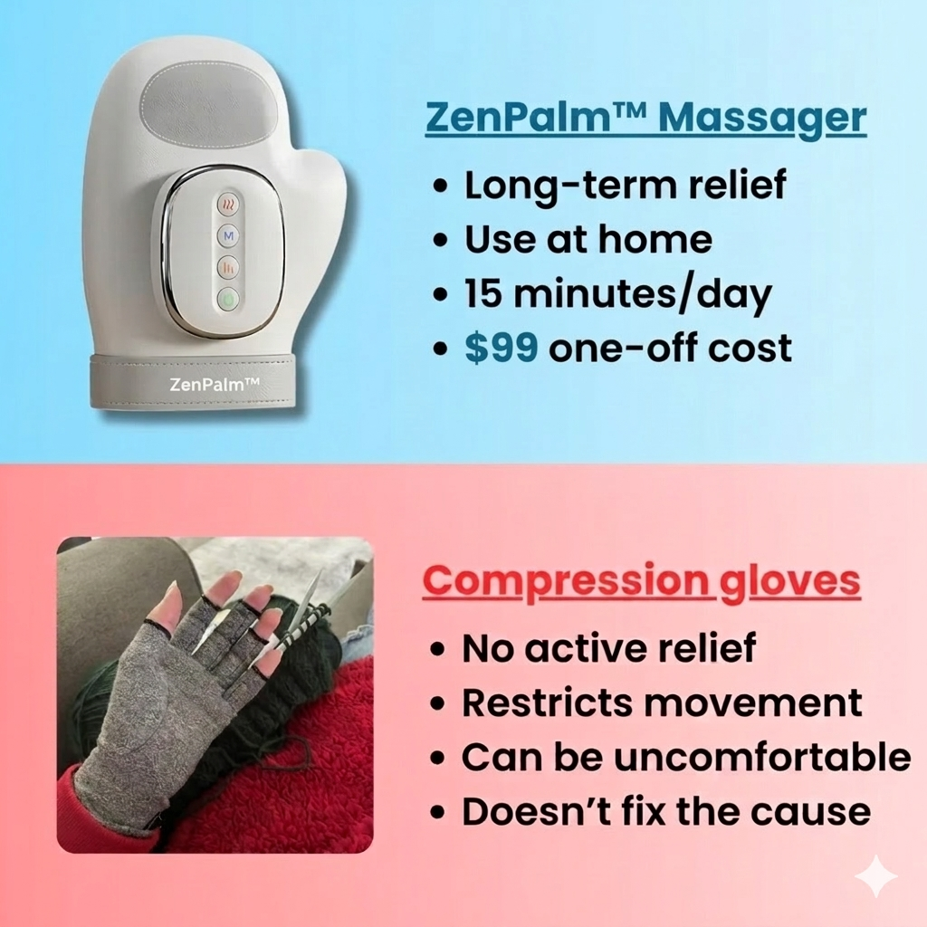 ZenPalm™ Hand Massager - Support for Joint, Inflammation & Pain