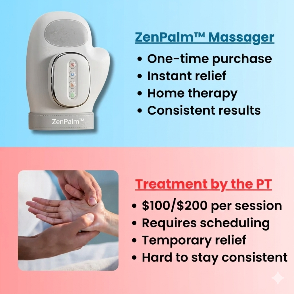 ZenPalm™ Hand Massager - Support for Joint, Inflammation & Pain